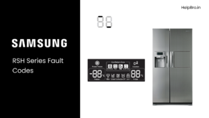 Samsung RSH | Side By Side Series Refrigerator Error Code List